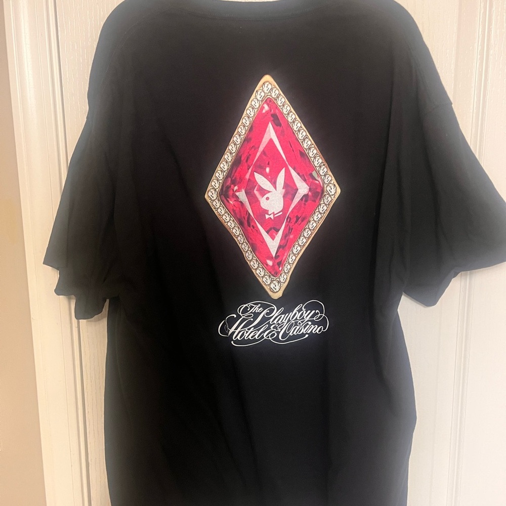 Playboy Black Graphic T-Shirt